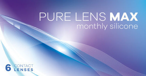 Pure Lens Max 6 Μηνιαίοι Φακοί Επαφής