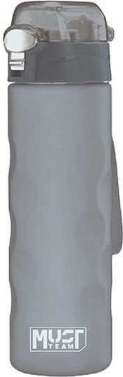 Must Team Kunststoff Kinder Trinkflasche Graue 800ml