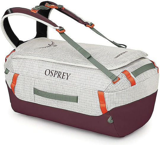 Osprey Transporter Duffel Sack Voyage Back 40lt White Fabric M37cm