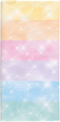 Party Tablecover Pastel Sparkle 120cm X 180cm