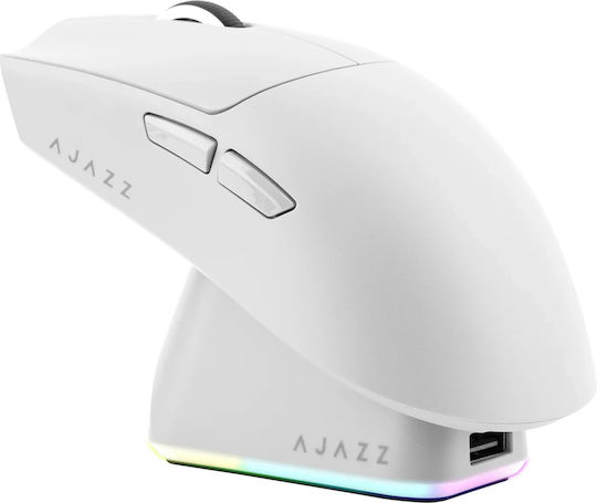 Ajazz AJ139P V3 MC Wireless Gaming Mouse 24000 DPI White