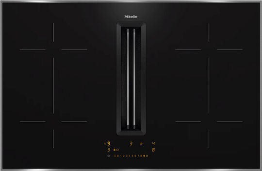 Miele Plită cu Inducție Autonomă cu Hotă 80x52cm