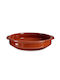 Atmosphera Στρογγυλό Πυρίμαχο Σκεύος Κεραμικό 38x38x8.5cm