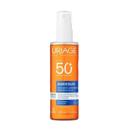 Uriage Bariesun Αντηλιακό Λάδι Προσώπου και Σώματος SPF50 σε Spray 200ml