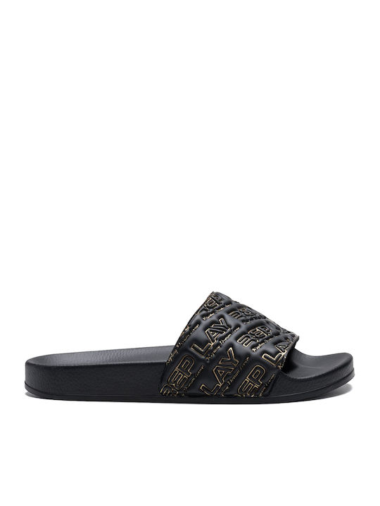 Flip Flops in Black Colour