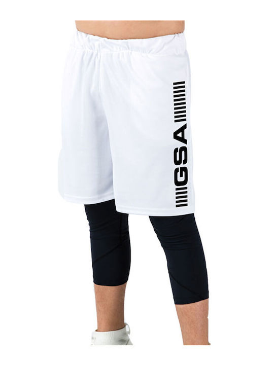 Kids Fabric Shorts/Bermuda White