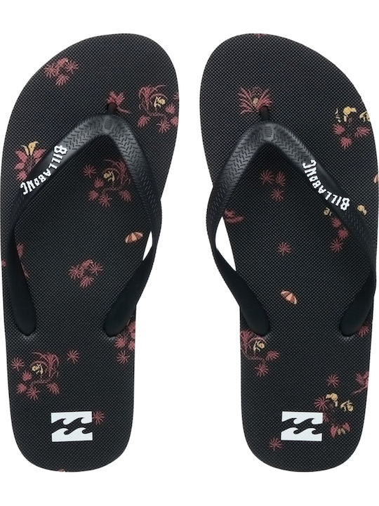 Billabong 'tides' Men's Flip Flops Red