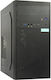 Inter-Tech IT-6516 Micro Tower Κουτί Υπολογιστή Μαύρο