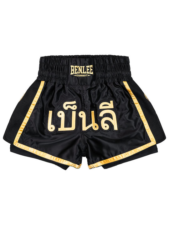 Benlee Ανδρικό Σορτσάκι Kick/Thai Boxing Μαύρο