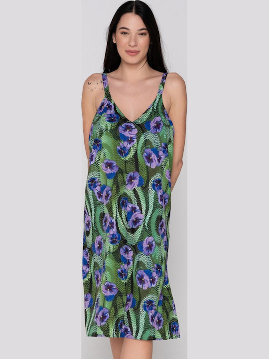Luna Women's Maxi Beach Dress Multicolour