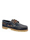 Leder Herren Freizeitschuhe Blau