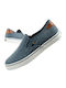 Calypso Slip-On-uri Pentru Bărbați Din Material Albastru