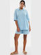 Long Sleeve Women's Shirt Light Blue