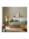 Gofis Home Emory 714/07 Ριχτάρι Πολυθρόνας 80x200εκ. Smoke Green