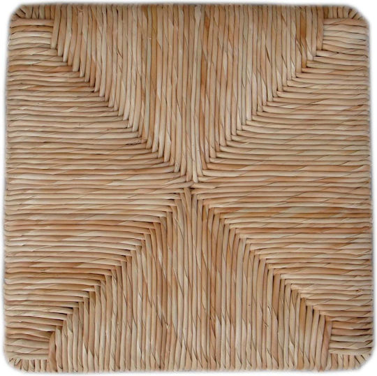 Politishome Sitzmöbel für Esszimmer-/Küchenstuhl Wicker 36x36cm Beiges