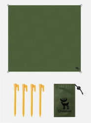 Qunature Pătură Picnic Impermeabilă Verde 150x140