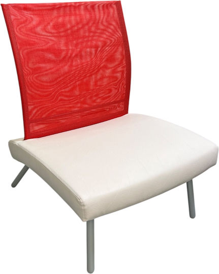 Πολυθρόνα 58x72x80cm Άσπρο