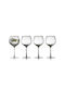 Lyngby Glass Set Cocktail/Drinking Glasses Made of Glass 650ml 4 Pieces