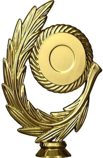 Plastic Figure In General 50mm Gold Plastic Wreath F78/g Golden