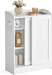 Vasagle Ντουλάπι Μπάνιου 60x20x80cm Λευκό BBC752W01