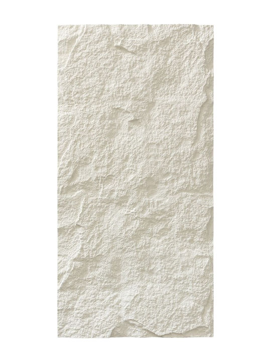 3D Wandpaneele mit Kleber Beiges 120x60cm