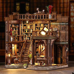 Miniature Book Nook House White Hall