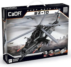 Cada Just Move It Plastic Blocks Military Helicopter Remote Control Wz-10 C61005w Cada Just Move It Plastic Blocks Military Helicopter Remote Control Wz-10 C61005w