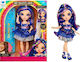 Mga Rainbow High Genevieve Bleue Doll 28cm Blue Hair Colored Highlights Accessory Set