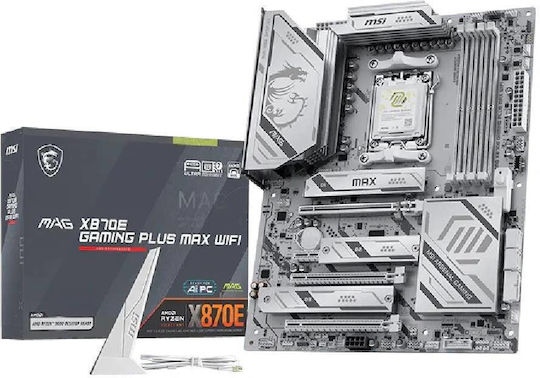 MSI MAG X870E GAMING PLUS MAX WIFI Дънна Платка ATX с AMD AM5 Сокет 7E70-016R