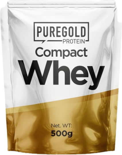 Pure Gold Protein Compact Whey Gold Πρωτεΐνη Ορού Γάλακτος με Γεύση Triple Chocolate 500gr