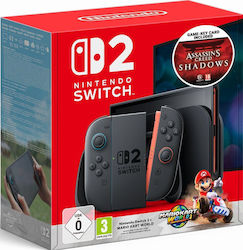 Nintendo Switch 2 256GB Mario Kart World + Assassin's Creed Shadows (Official Bundle)
