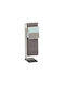 Relaxdays Relaxdays Badezimmerhaken & -halter 84x34cm Schwarze