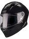 MT Stinger 2 Pure A1 Negru Lucios Casca Moto Față Întreagă ECE 22.06 1450gr