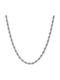 Men's Spiral Neck Chain Made of Stainless Steel