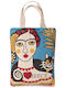 Silk Fashion Fabric Shopping Bag