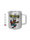 Koupakoupa Spiderman No Way Home Metallic Mug with Lid Brown 300ml