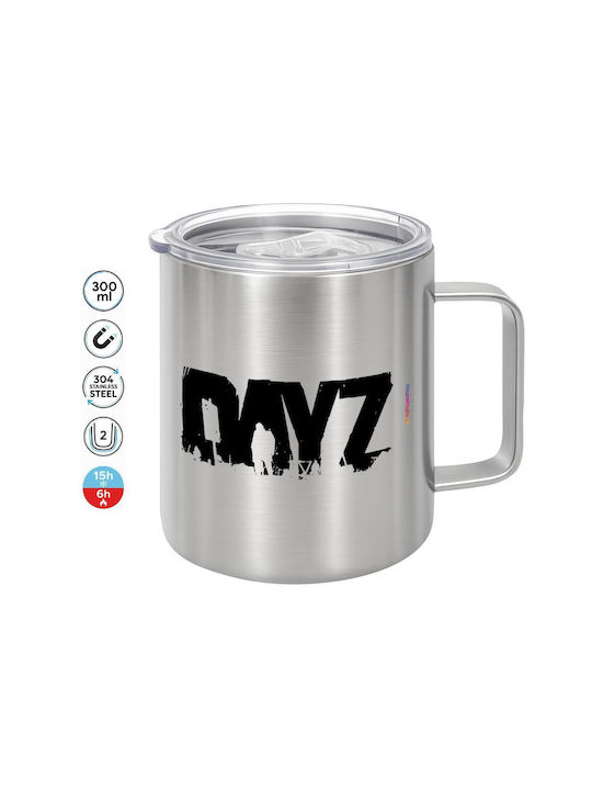 Koupakoupa Dayz Metallic Mug with Lid Brown 300...