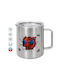 Koupakoupa Spiderman Wall Metallic Mug With Lid Brown 300ml