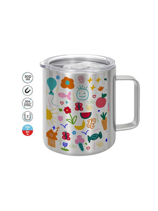 Koupakoupa Children's Fantasy Metallic Mug with...