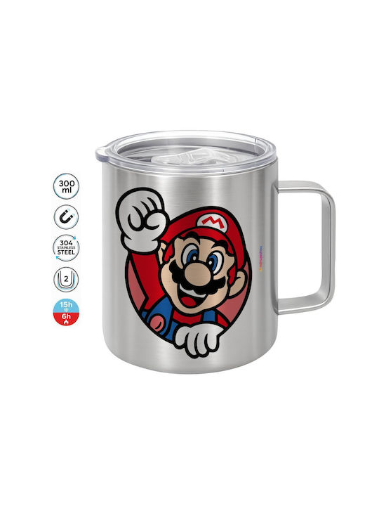 Koupakoupa Super Mario Win Cană Metalică Cu Cap...