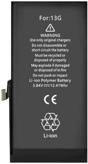 Kompatible Ersatzakku 3240mAh für Apple iPhone 13