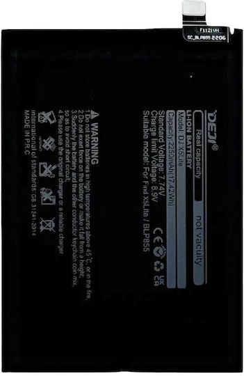 Deji Συμβατή Μπαταρία Αντικατάστασης 4500mAh για Oppo Find X5 Lite 5g, Reno 6 Pro