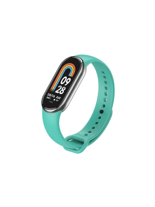 Curea Silicon Turcoaz (Huawei Band 8)