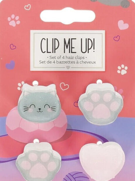 Legami Milano Set Kids Hair Clips with Clips 4 Pieces