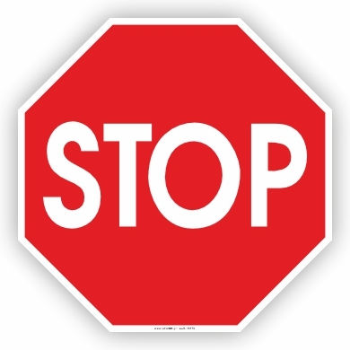 Στοπ Stop Αυτοκολλητο Pvc Φ13 Ινfosign 17179