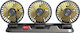 Triple Car Fan 12V
