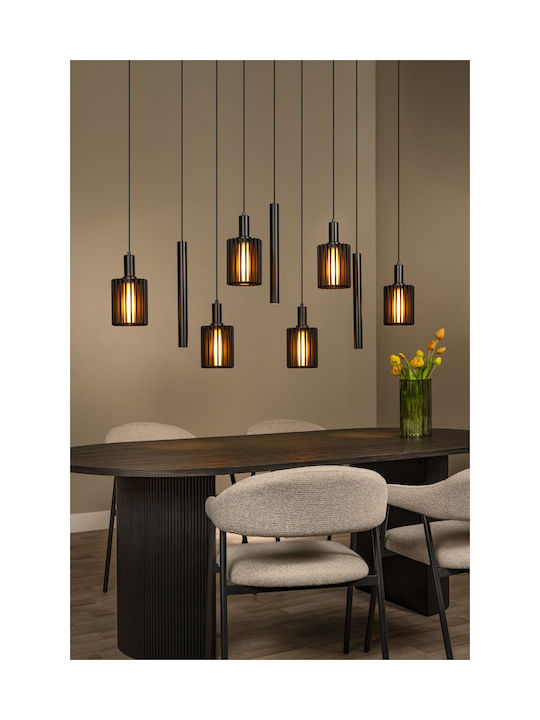Lucide Lightning Lambres Black Ceiling Light fo...