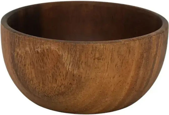Round Wooden Serving Bowl with 14cm Diameter bl10053.049