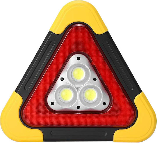 Warning Triangle Led Rechargeable Solar Hofftech 012527