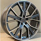 Audi Style 1332 8x18 5x112 Et39 Gun Metal Face Machined